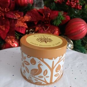 Thymes Wildwood Linden Blossom  &  Nectar Fragrance Candle~Metal Tin~6.5 oz